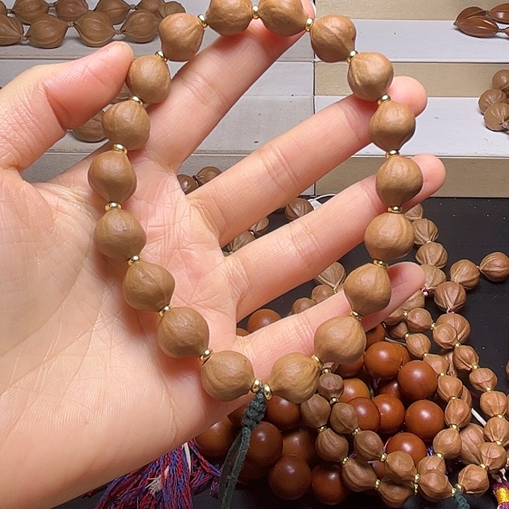 北***空手串/手链橄榄核素核