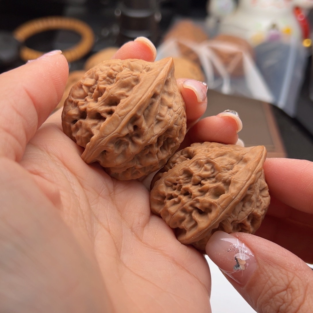 文玩核桃把件火苗39