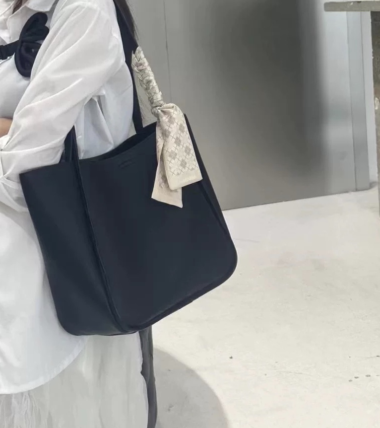2024新款托特包大容量时尚百搭单肩包