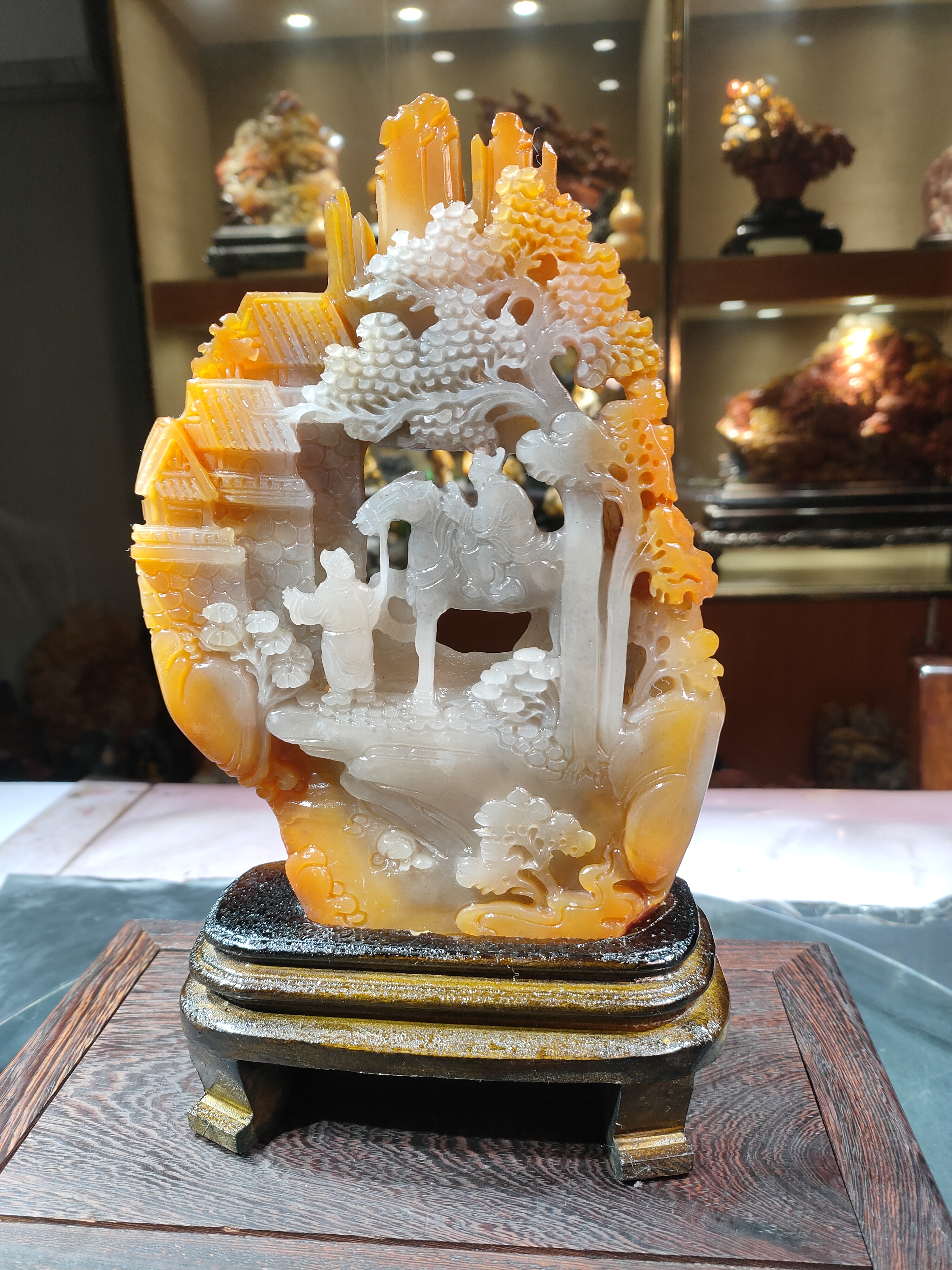 奇石摆件批发链接1号