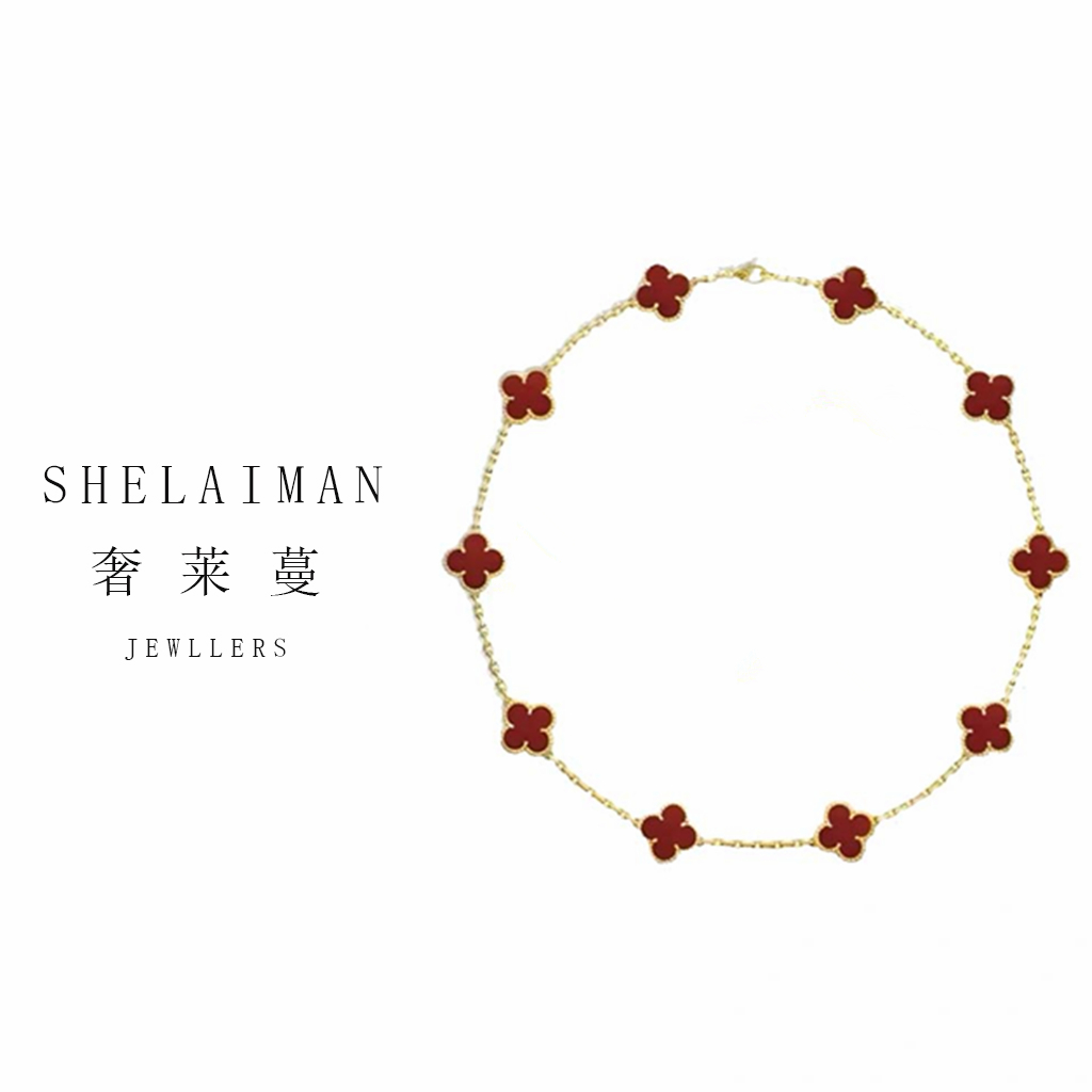 奢莱蔓/SHELAIMAN 十花时尚百搭轻奢气质项链-TY