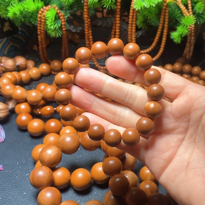 橄榄核手串1.25福利光珠