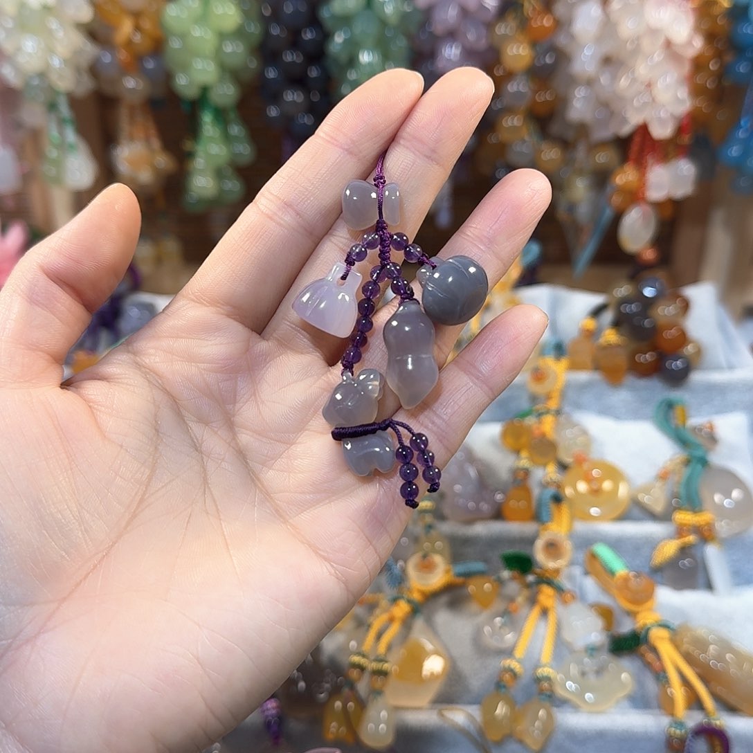 玛瑙/玉髓挂件未镶嵌