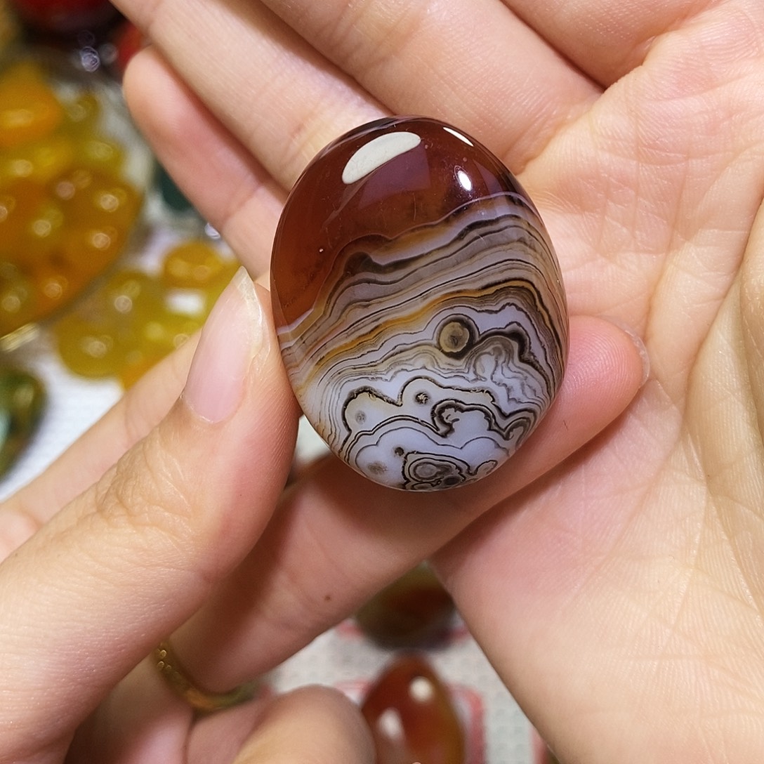 玛瑙/玉髓未镶嵌珠宝奇石