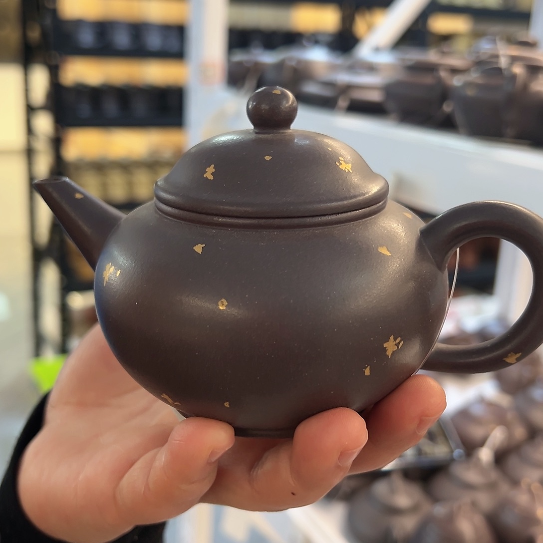 紫砂茶壶黄龙山原矿天青280