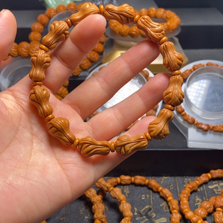 桃核手串白菜手串13