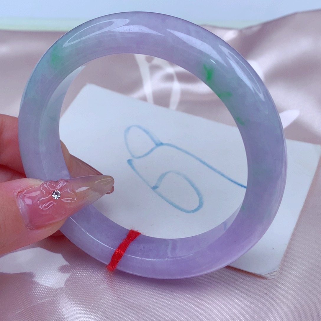 翡翠手镯未镶嵌天然缅甸翡翠A货手镯