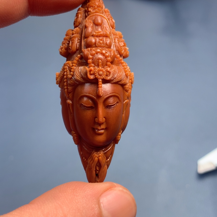 【闪购商品】橄榄核手串/手链我****寥三面观音