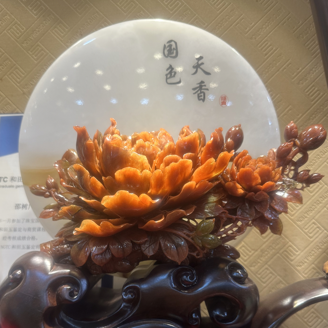 新中式玄关书房客厅装饰摆设