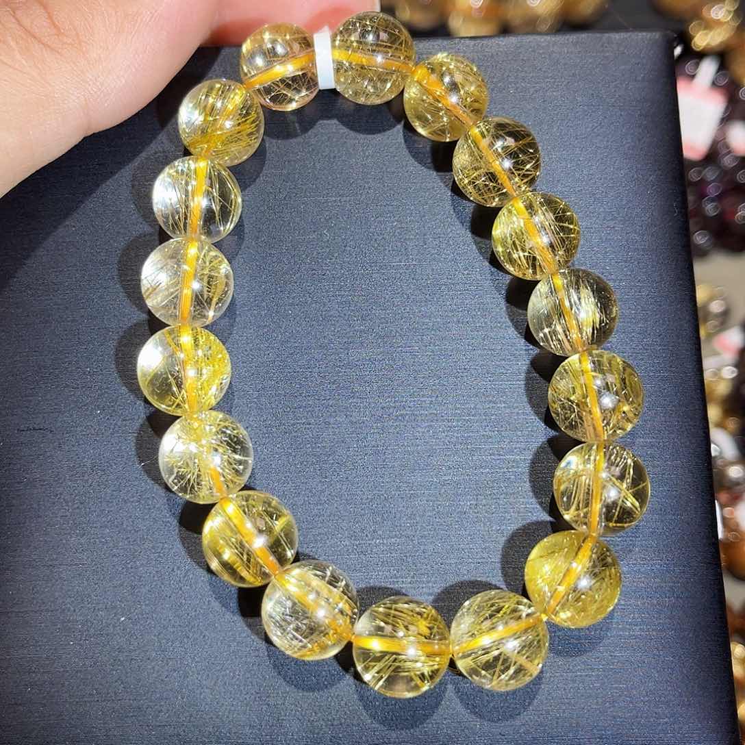 水晶手链未镶嵌钛晶手串