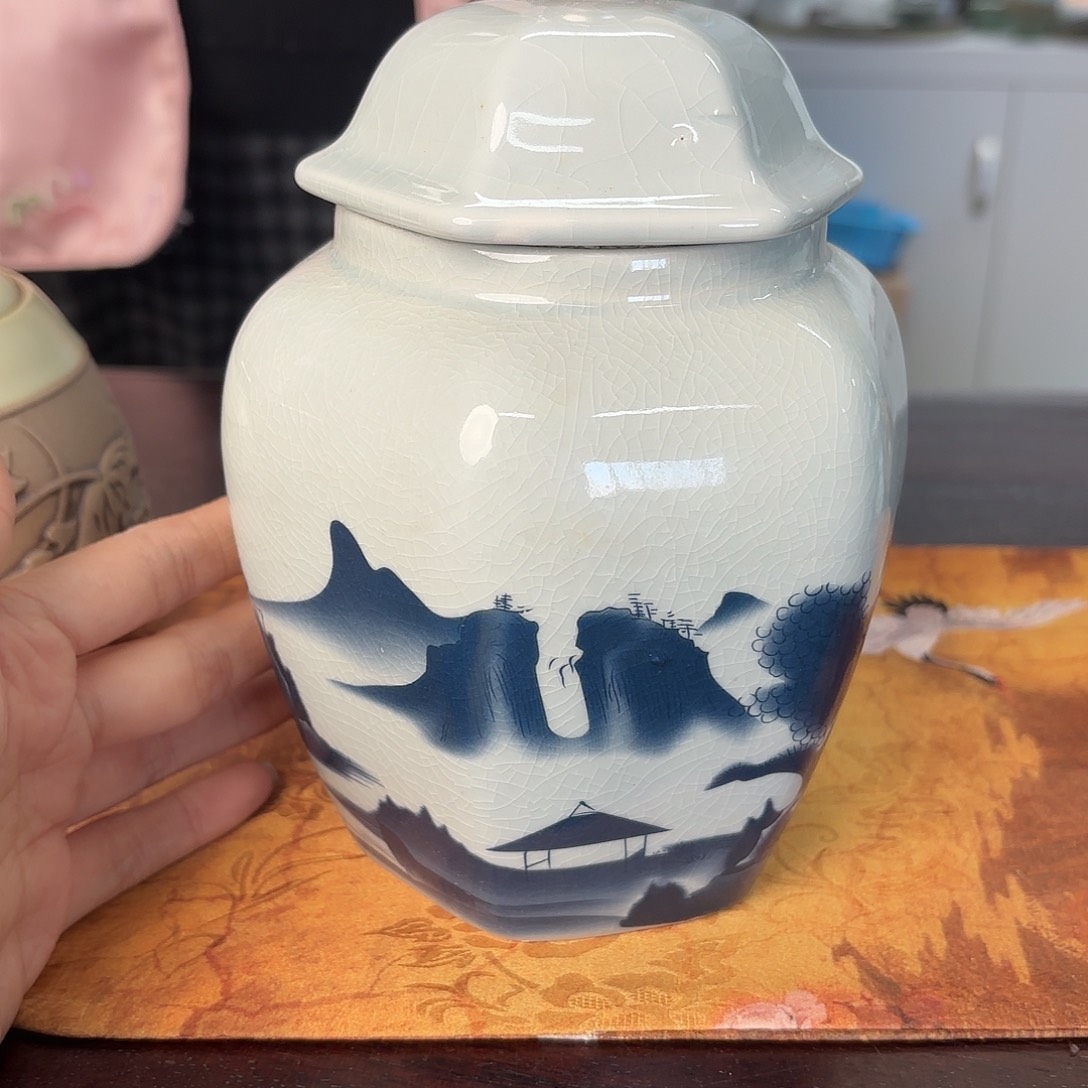 龙泉云间青瓷小米茶器