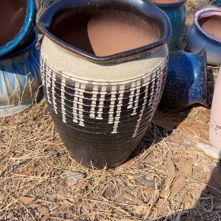 紫砂花盆高度31口20          