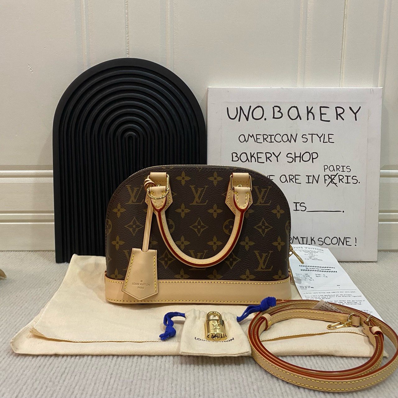 99新 LouisVuitton/路易威登 （拍下到手11600）老花贝壳bb