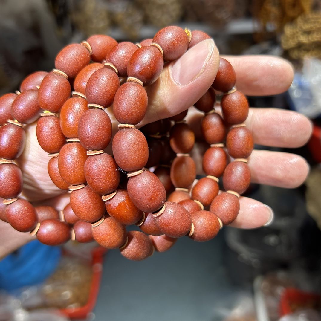 12橘皮枣珠手串多样性发其一