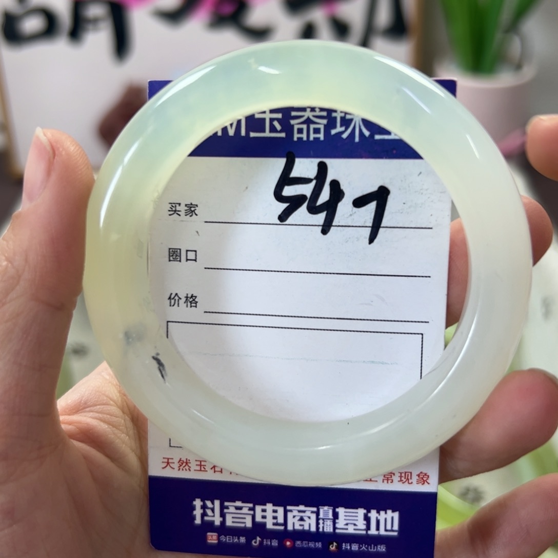 蛇纹石玉手镯未镶嵌401
