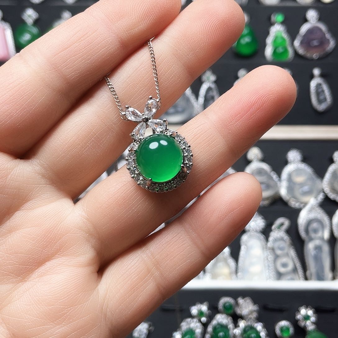 玛瑙/玉髓颈饰合金