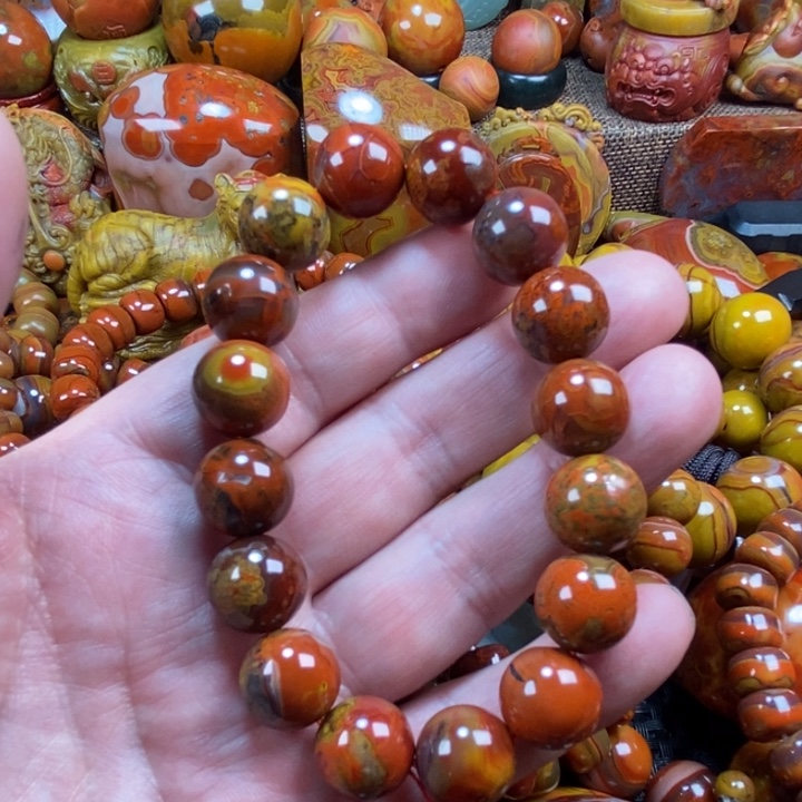 玛瑙/玉髓手链未镶嵌本**哥