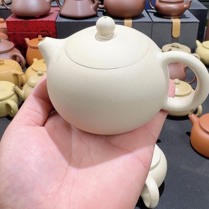 茶壶紫砂白玉段西施200cc