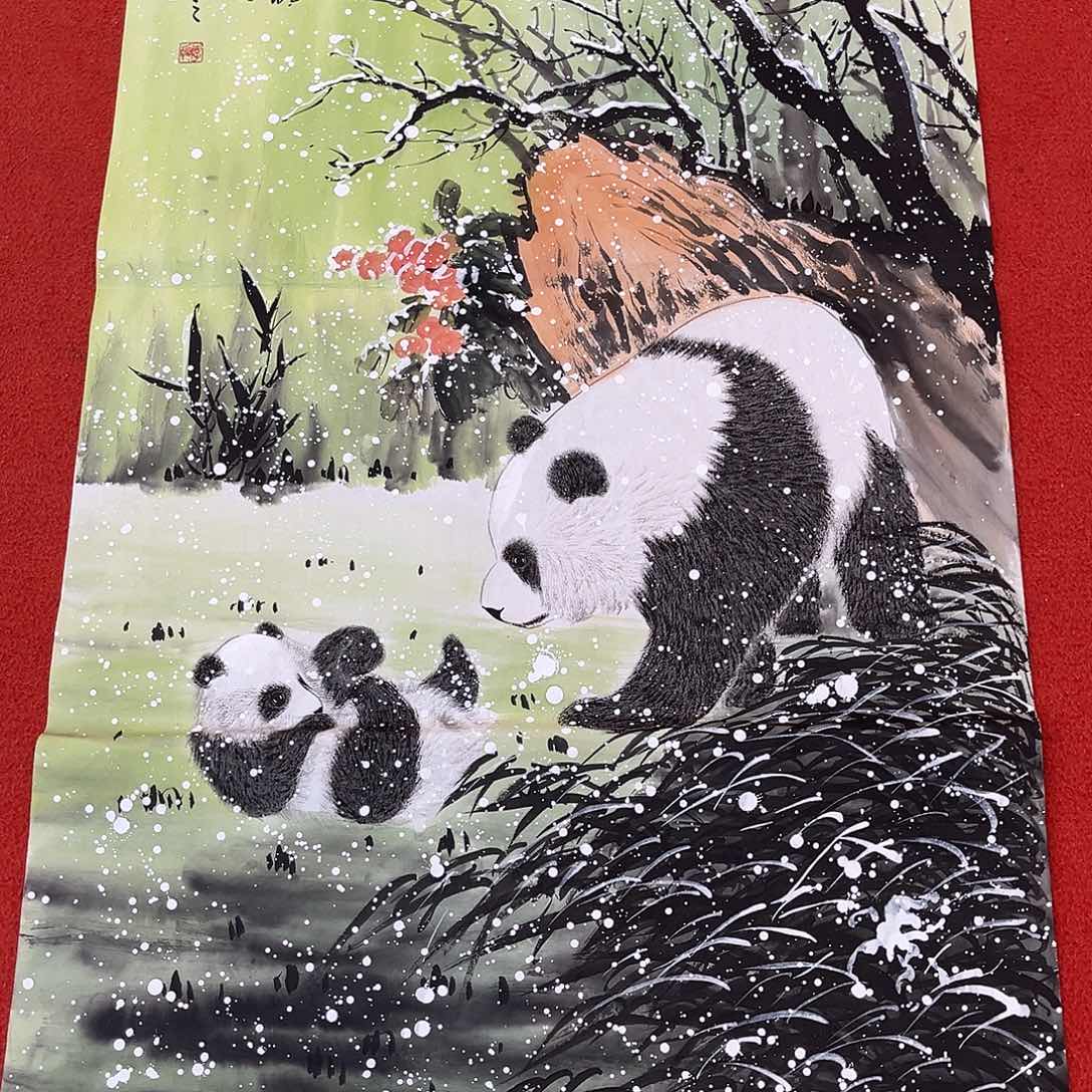 国画手绘国画作品