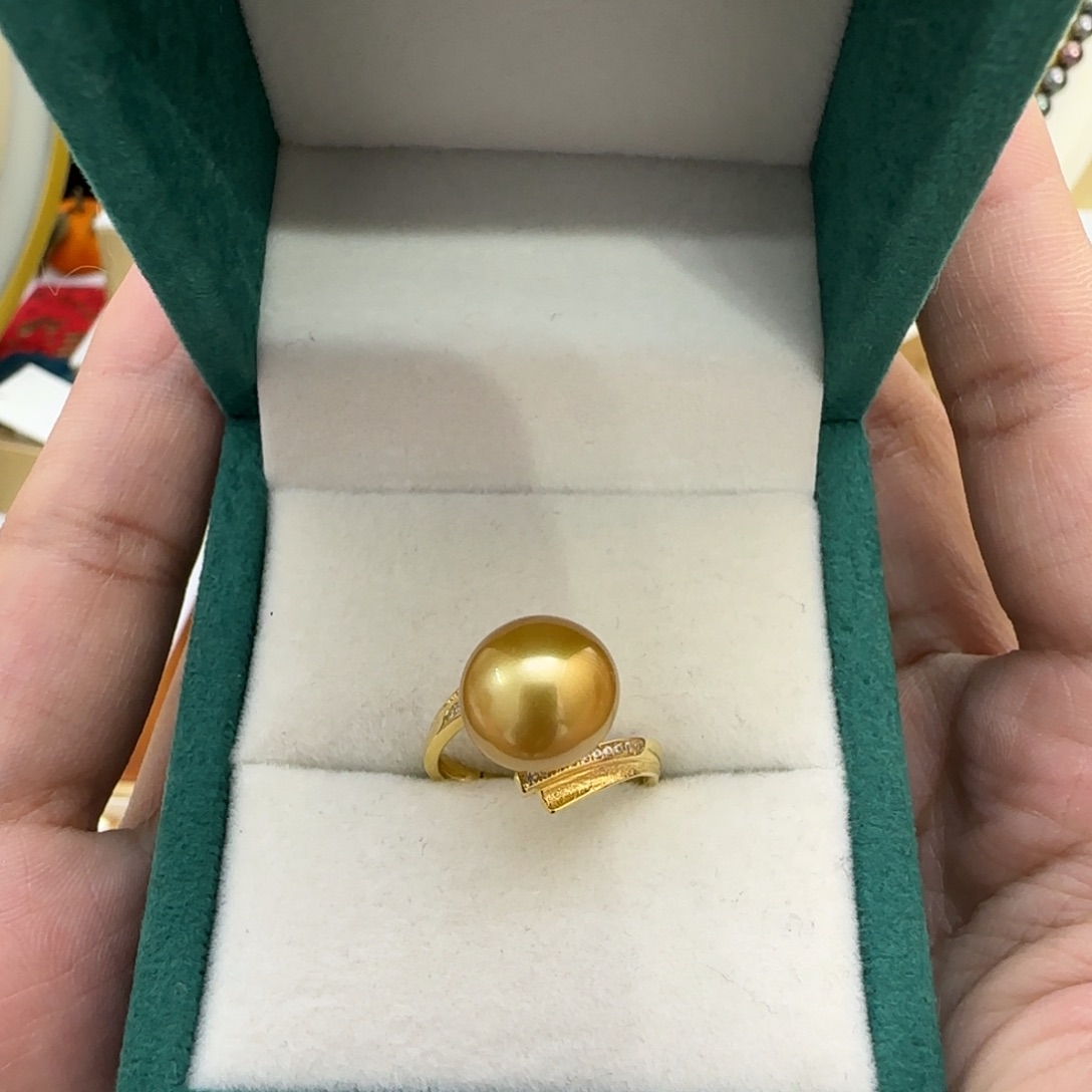 未镶嵌海水珍珠戒指