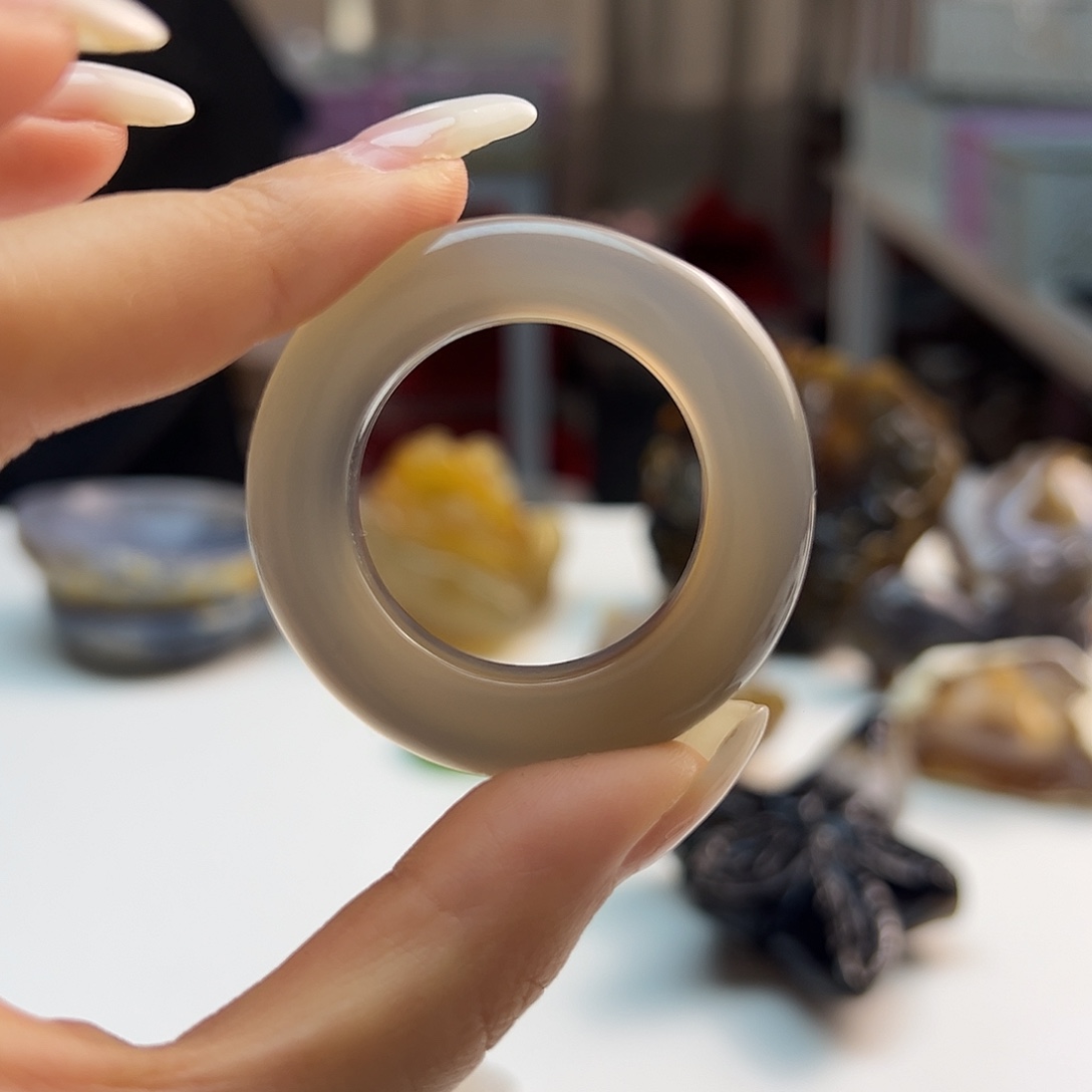 玛瑙/玉髓未镶嵌吊坠(不含链)