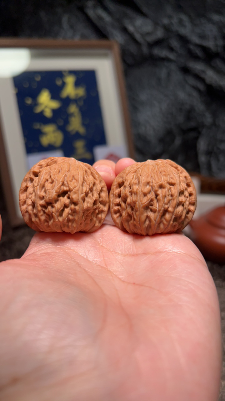 文玩核桃 房山磨盘5967号40.5尺寸