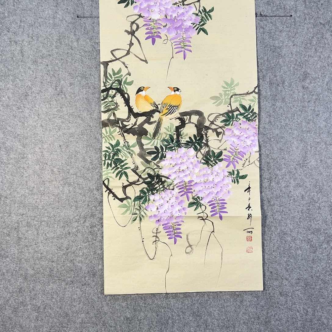 国画186 牡丹之歌传情传中之美