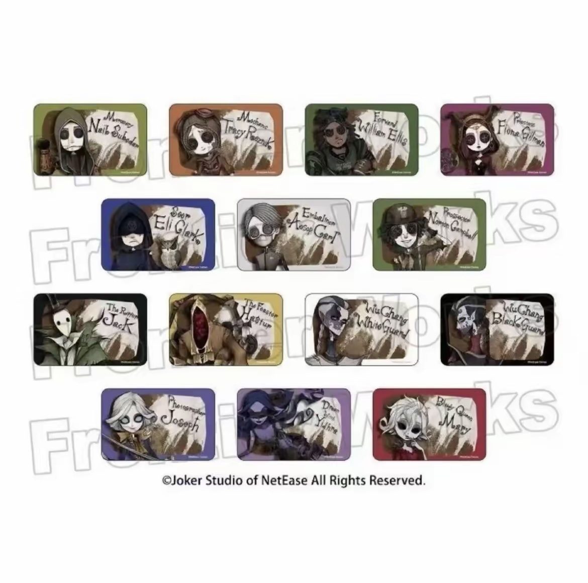 【日谷现货】第五人格日谷-旧pop系列吧唧盲盒（未成年禁止下单）