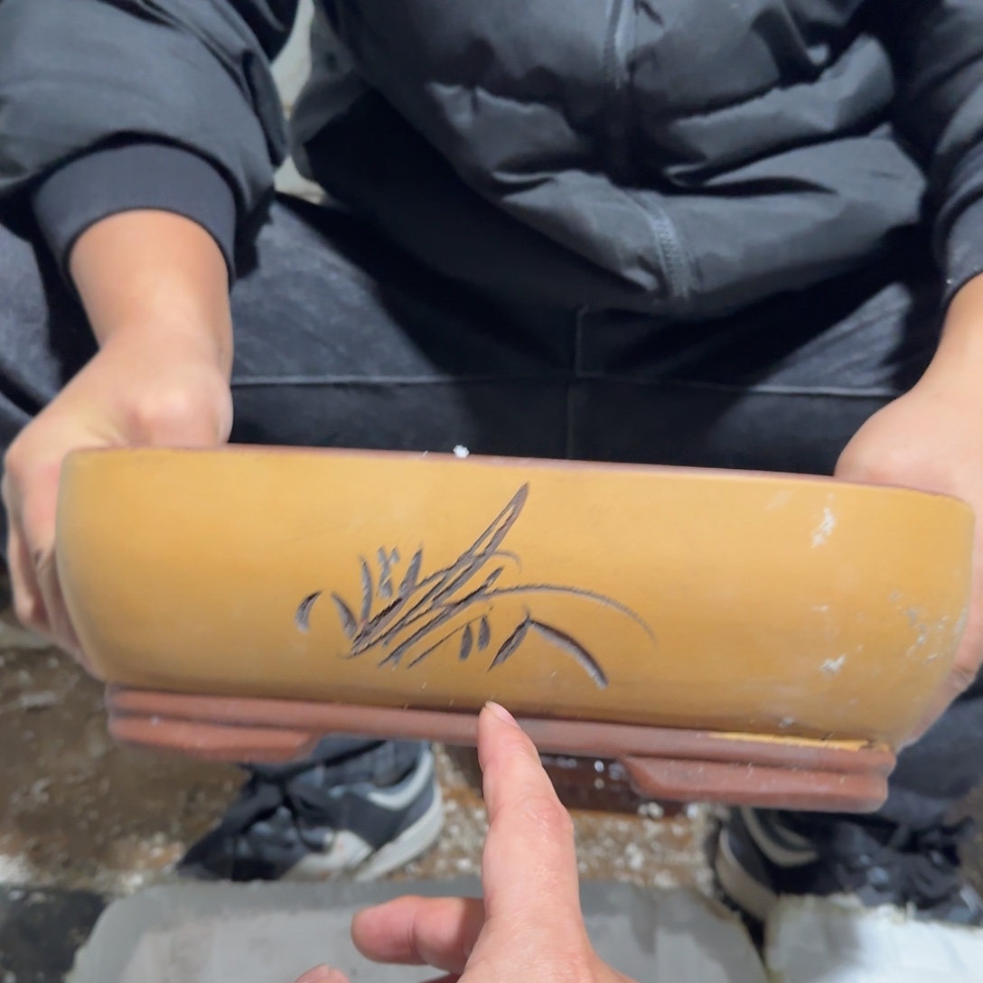 紫砂花盆瑕疵是不需要任何