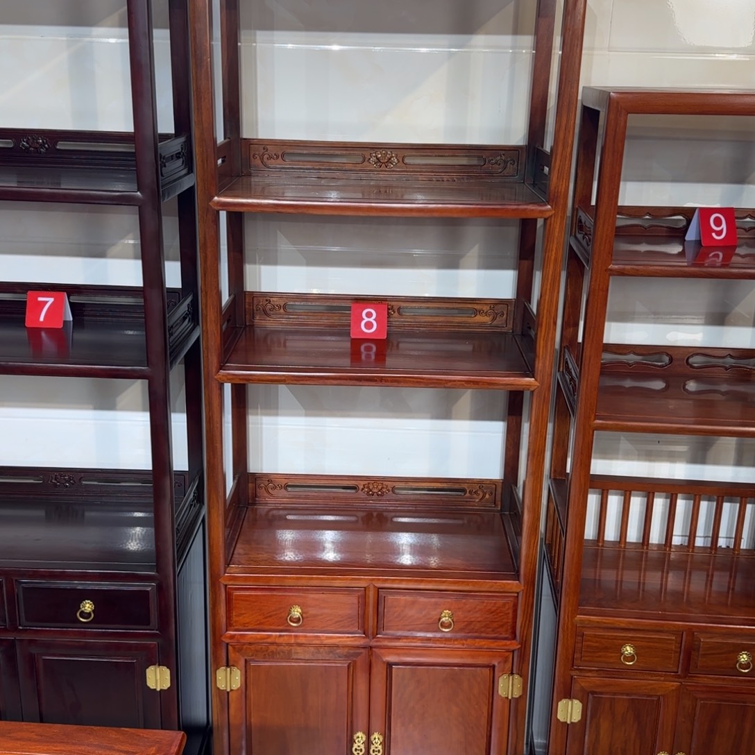 花梨木类成套家具越南花梨62乘33高178书柜