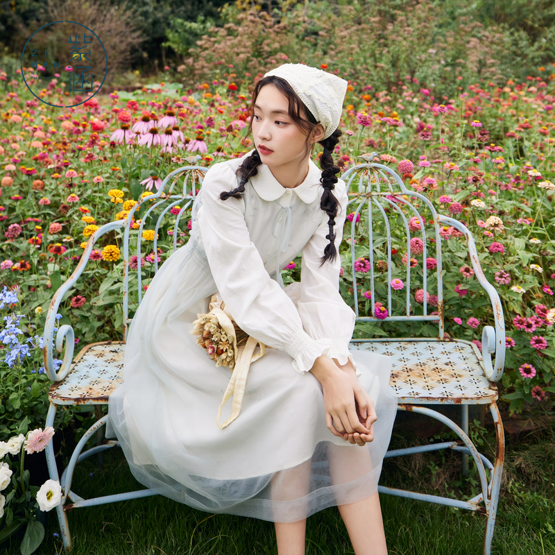 紫涵连衣裙网纱背心裙两件套女春秋新款Z4Z02AS311