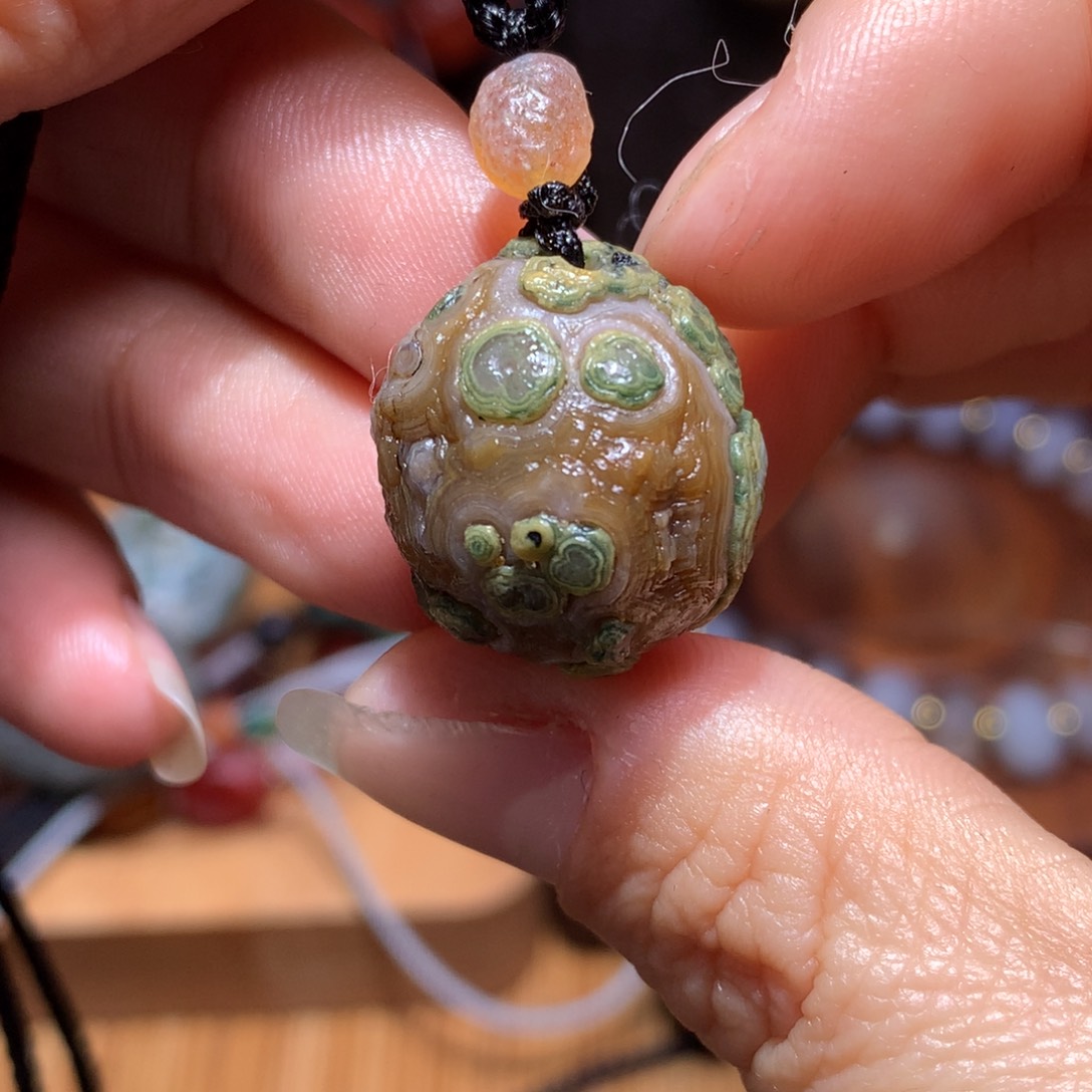 未镶嵌玛瑙/玉髓珠宝半成品