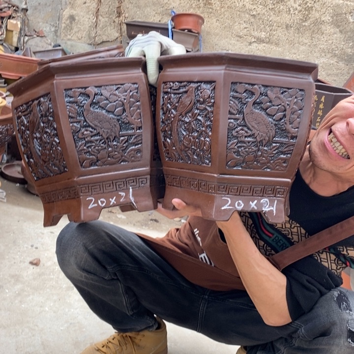 红陶紫砂器，紫砂器，