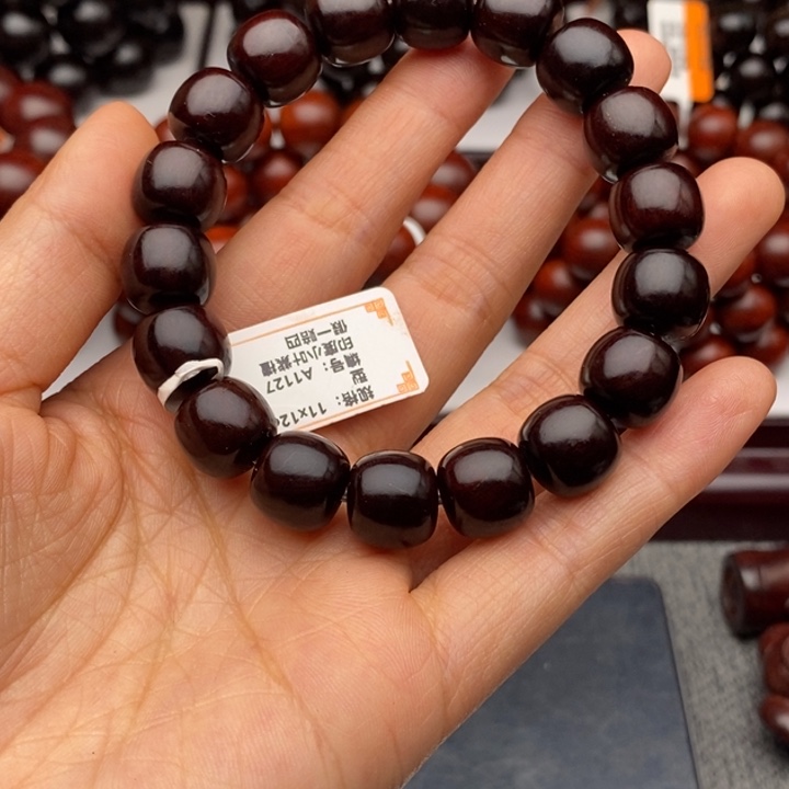 小叶紫檀手串/手链11.12泥料玻璃底特价款