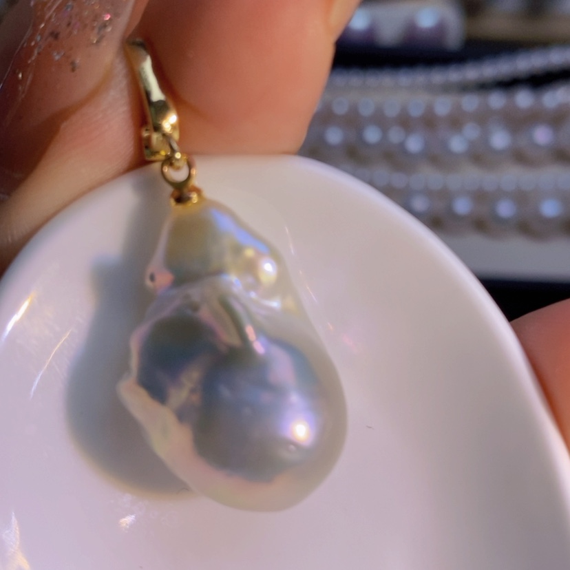 【闪购商品】淡水珍珠天然淡水珍珠合金
