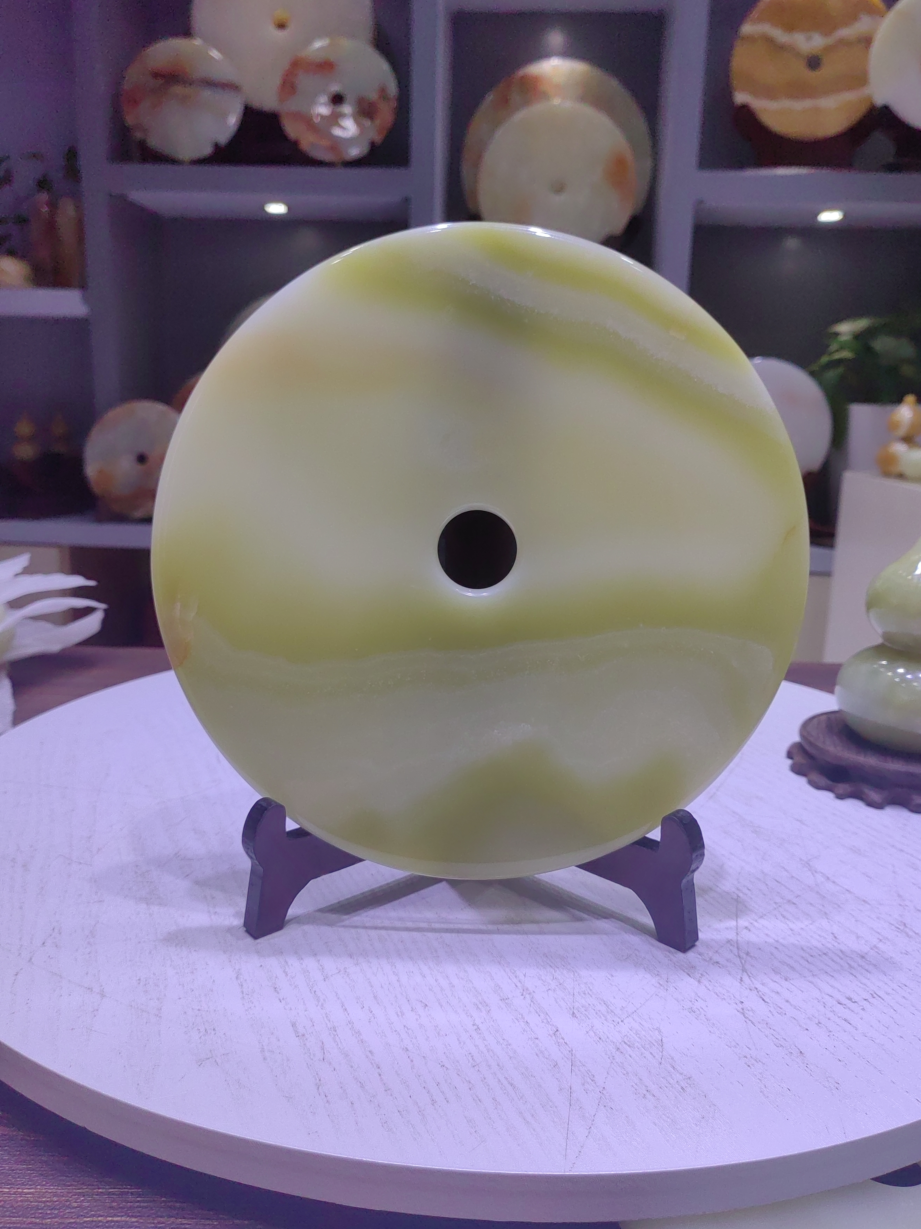 《26公分直径平安扣付米链接》家居摆件日常送礼新居乔迁