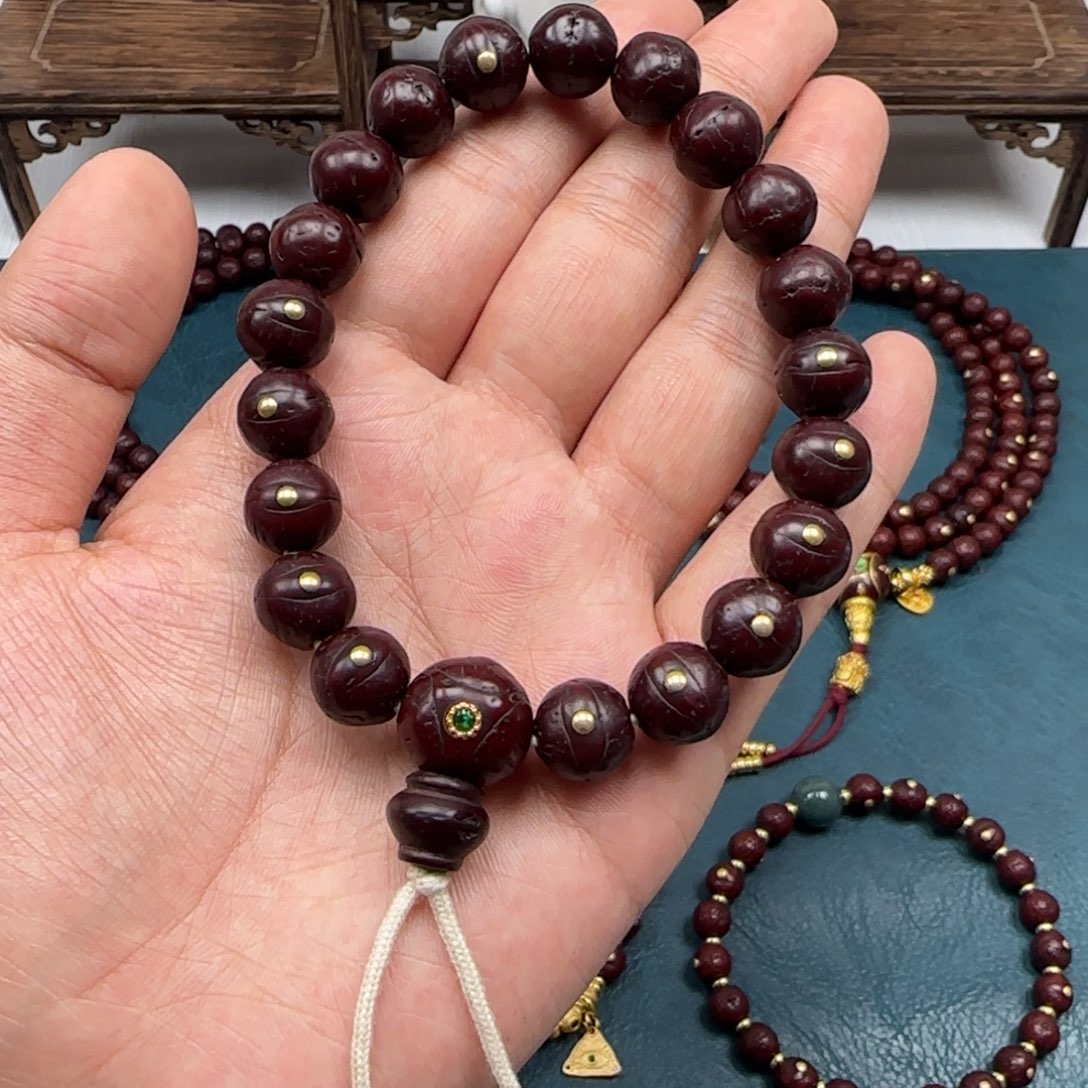 吊坠凤眼菩提凤眼金钉手持12+