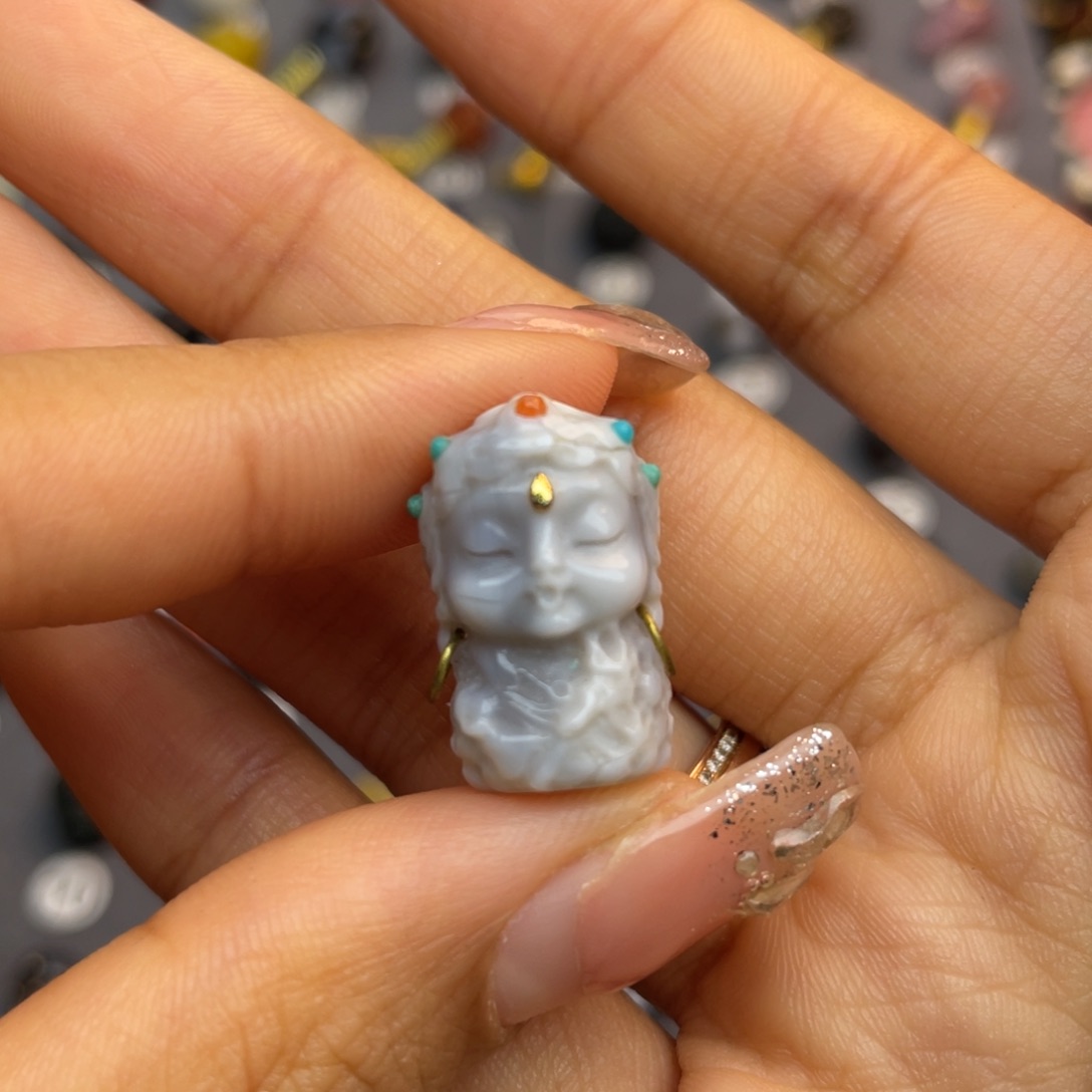 玛瑙/玉髓配饰合金