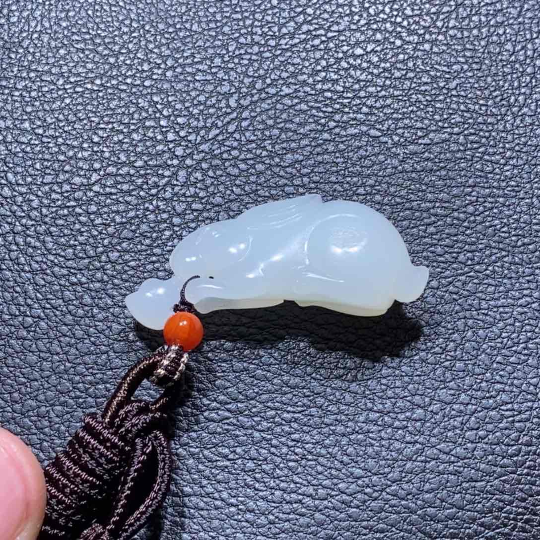 和田玉颈饰未镶嵌琪**化