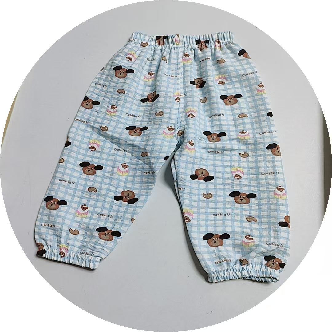 小棋儿童云朵棉防蚊裤