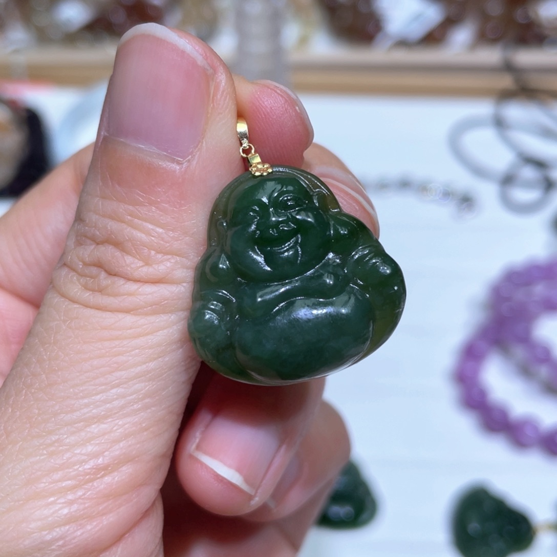 水晶手链18K金镶嵌手串