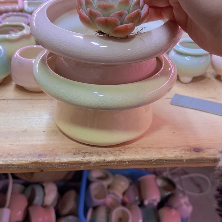 陶瓷花盆当场凑满12包邮