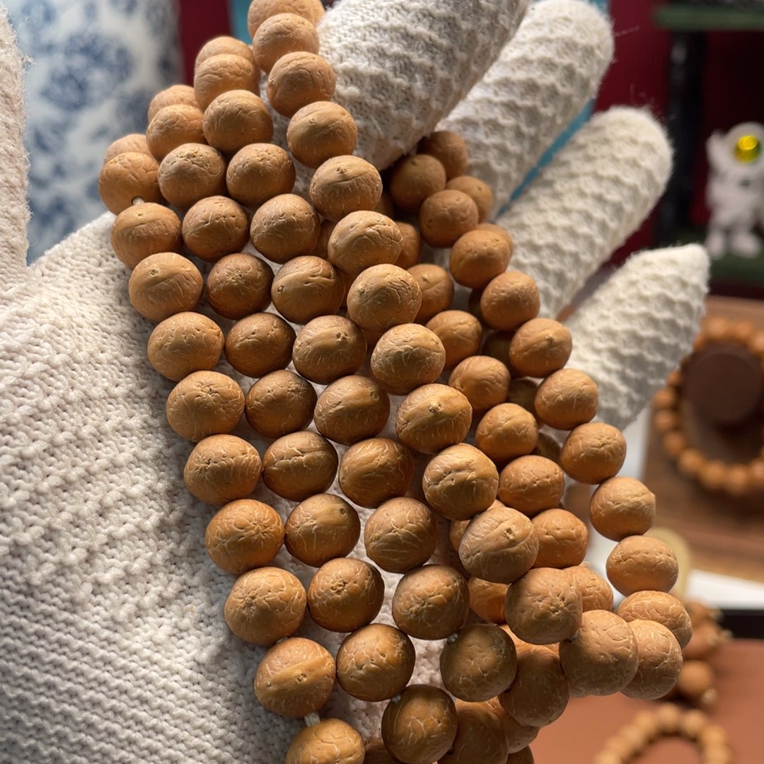 手串凤眼菩提凤眼菩提10.4-10.7mm108