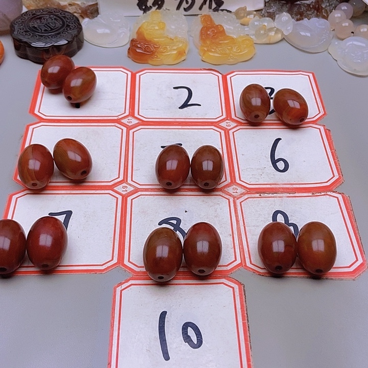 【闪购商品】未镶嵌玛瑙/玉髓珠宝半成品笑**生