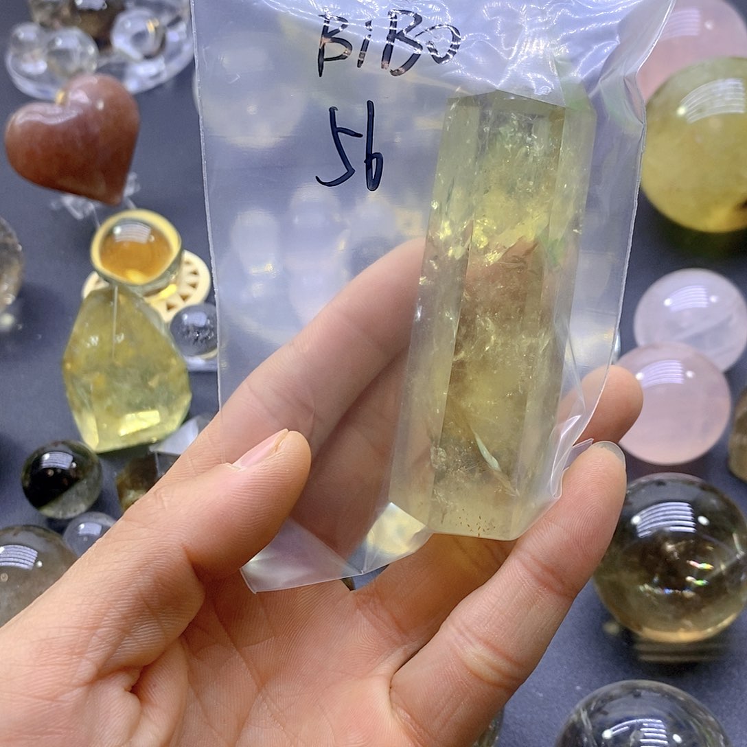 水晶黄水晶未镶嵌