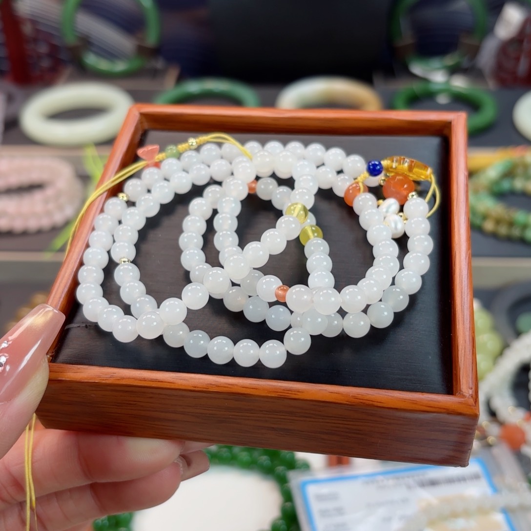 和田玉手链未镶嵌