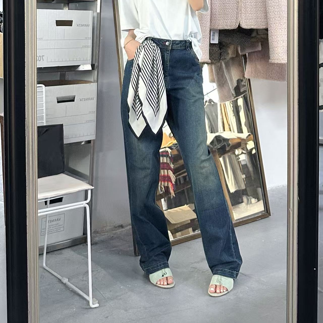 YEVACHAO经典福利款牛仔裤