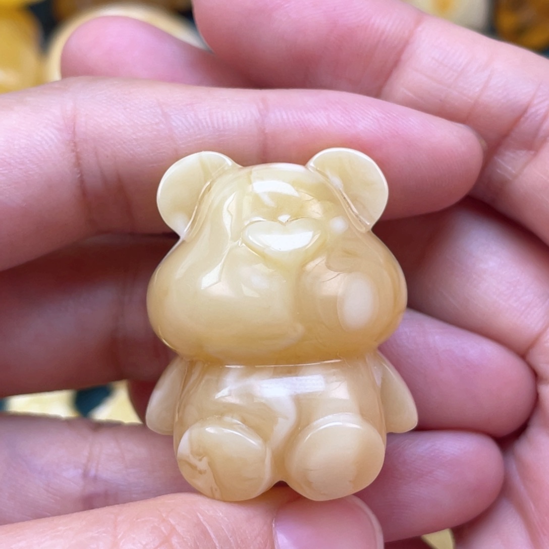 未镶嵌琥珀裸石蜜蜡