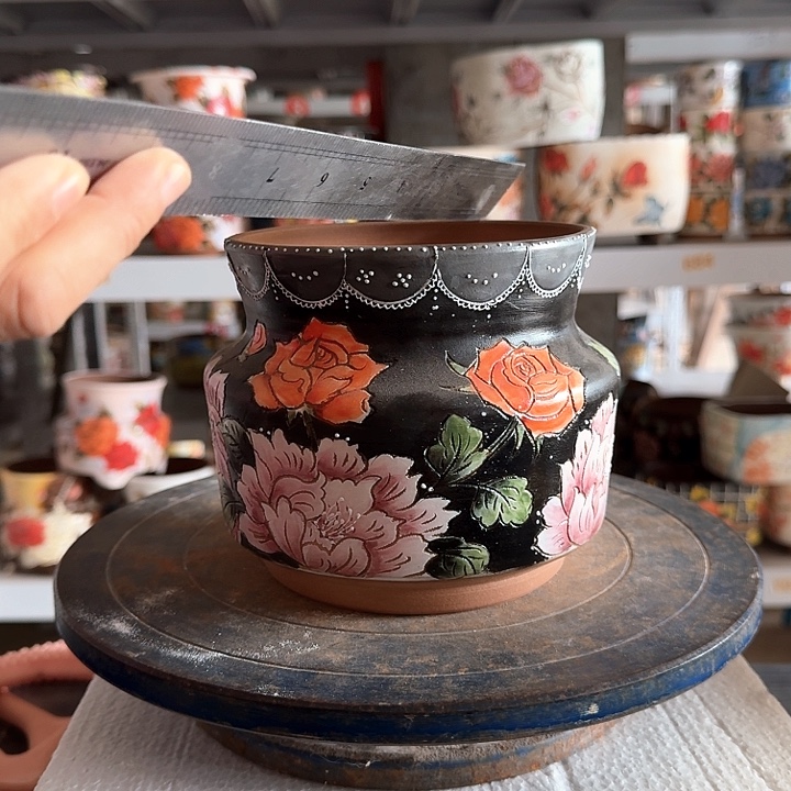 花盆紫砂景德镇陶瓷