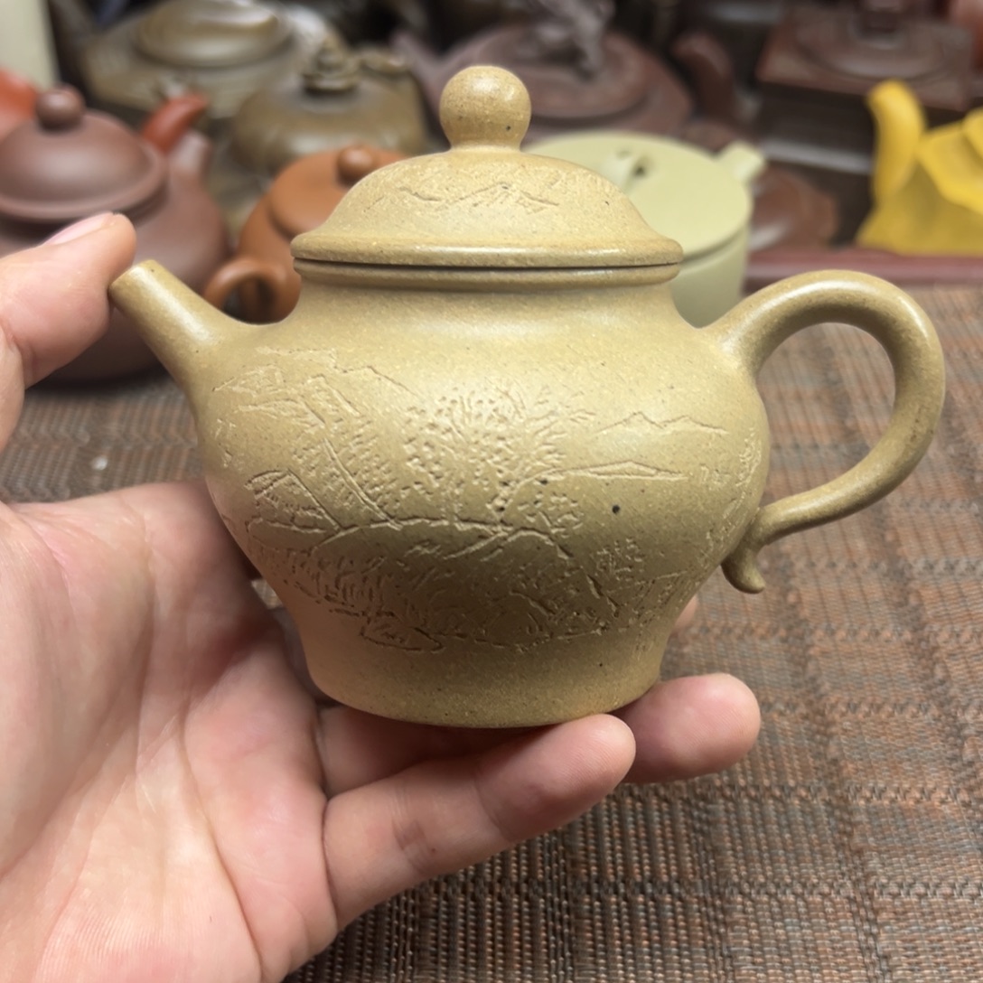 紫砂茶壶宜兴原矿紫砂壶230毫升容量